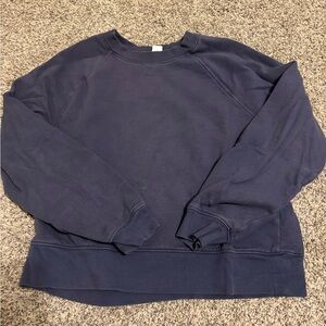 Old Navy Blue Crew Neck Sweater Classic Style
